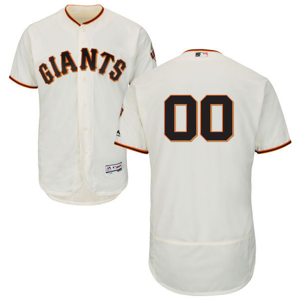 Men's San Francisco Giants Flex Base Custom Jersey MLBC0065